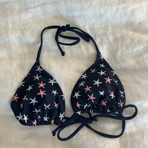 GAP Navy Star Bikini Top